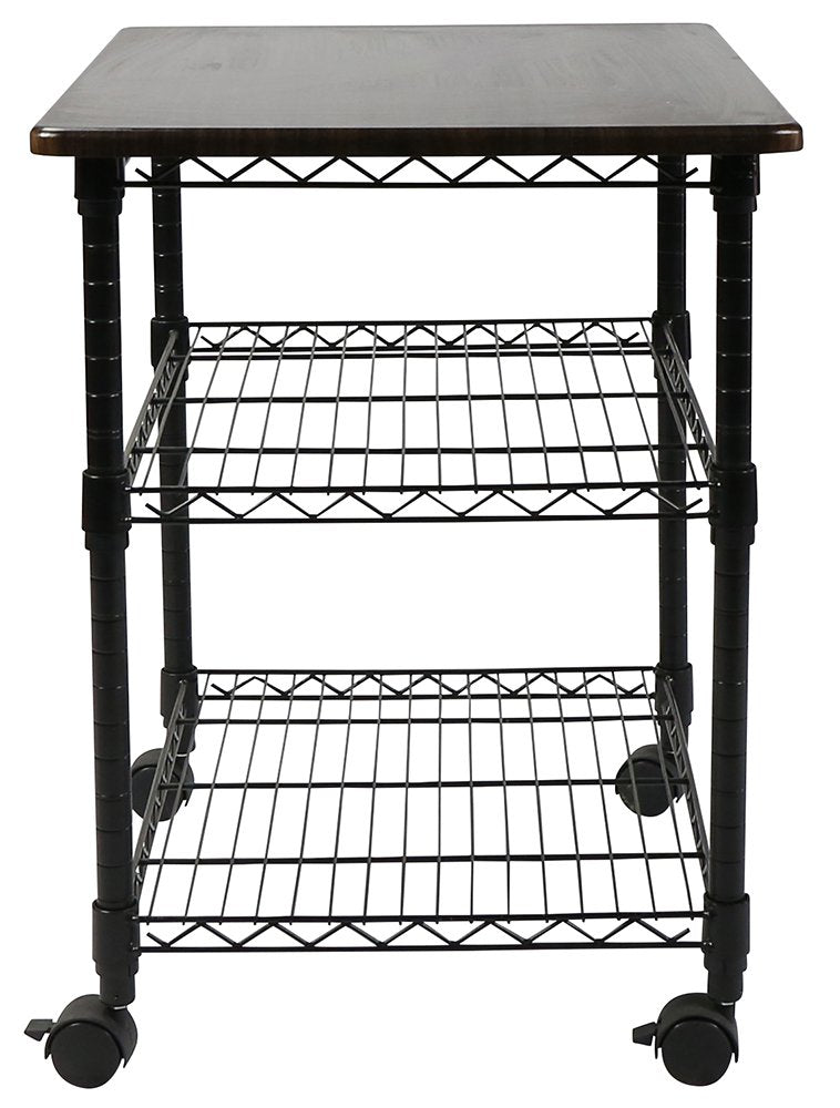 Apollo Hardware Printer Stand Series / 3 Tier Printer Stand(Black) 18" Wx21 Lx27 H (3 Tier)