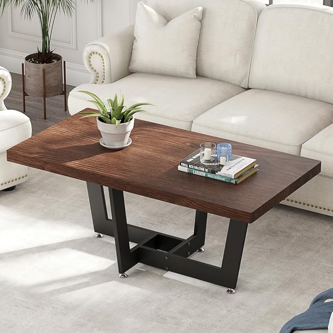 KaKaBB Metal Coffee Table Legs, 18 Inch Coffee Table Base, Furniture Legs
