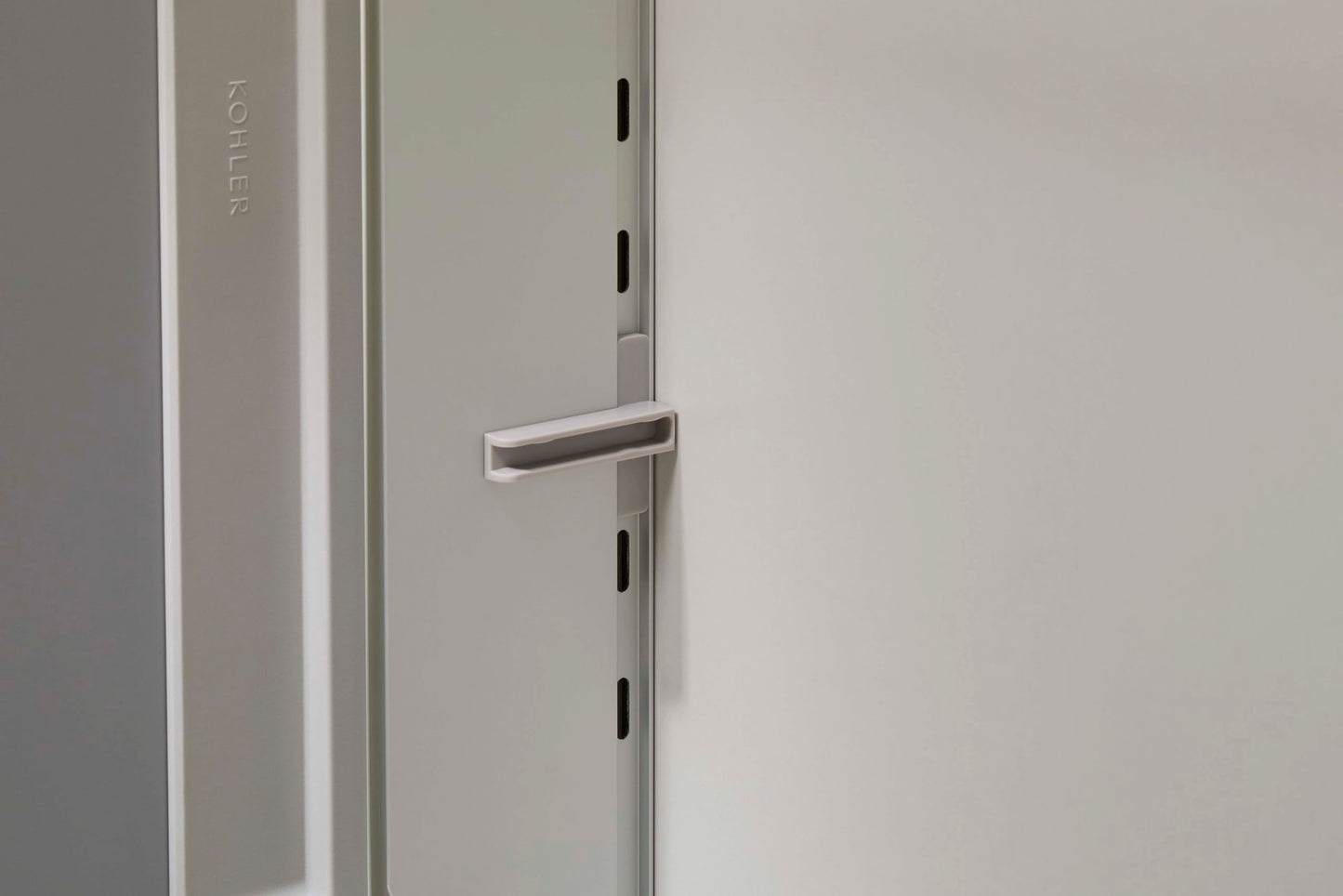 Kohler 55062-NA Embark Slim Medicine Cabinet Mirror, Adjustable Shelves with Mirrored Door, 20 in. W x 26 in. H