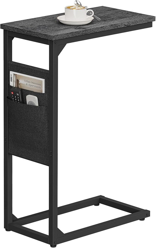 TUTOTAK C Shaped End Table, Side Table