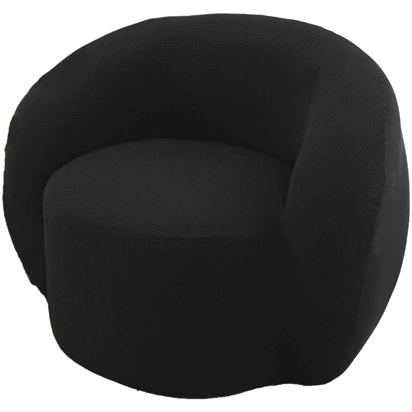 STARINGIRL Stretch Swivel Barrel Chair Sofa Cover Slipcovers Mid Century Modern Accent Chair Modern Curved Cover for Home Hotel Office Cafe Furniture Protector