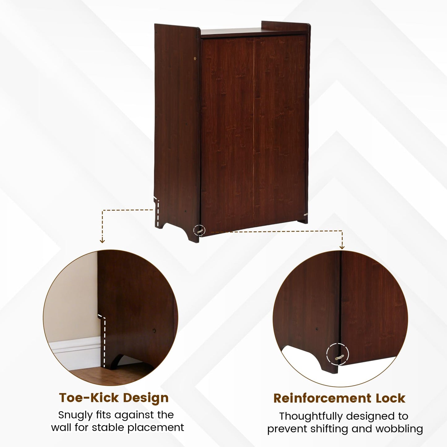 METALBEE Bamboo Folding Desk with Storage, Mid Century Fold Out Table, Space Saving Foldable Desk for Small Spaces, Multi-Functional Computer Desk for Home Office, Bedroom, Apartment & Dorm