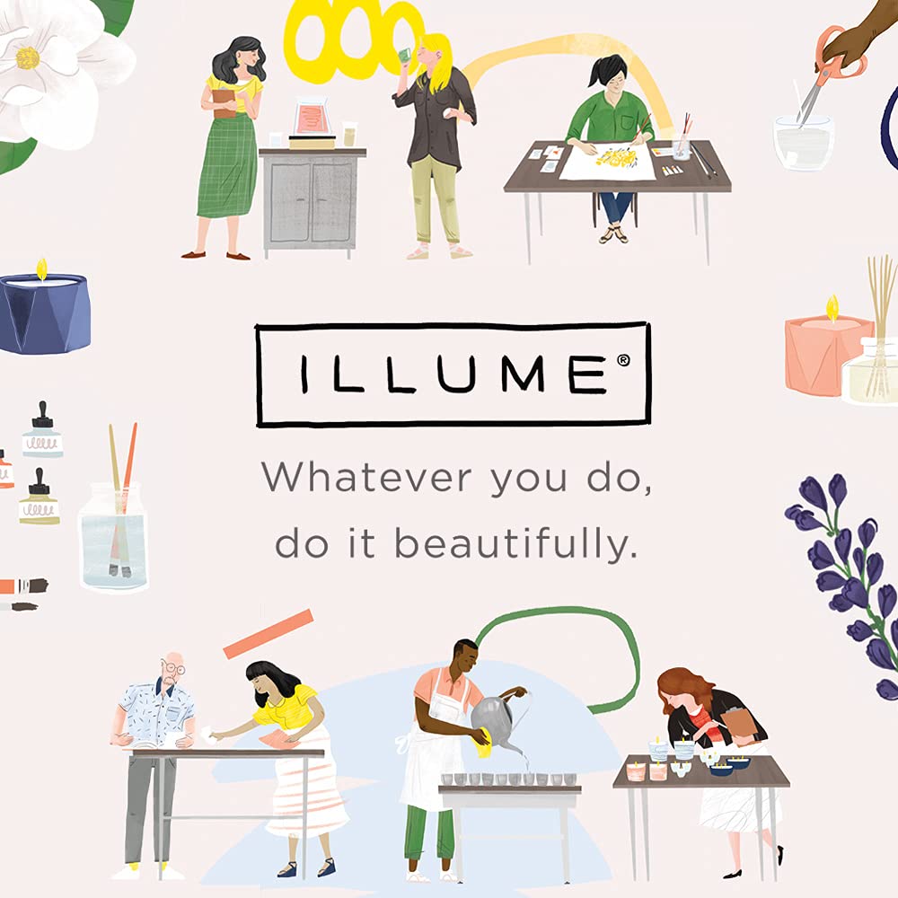 Illume Tonka Noir Soy Candle, Demi Vanity Tin, Grey, 3 oz.