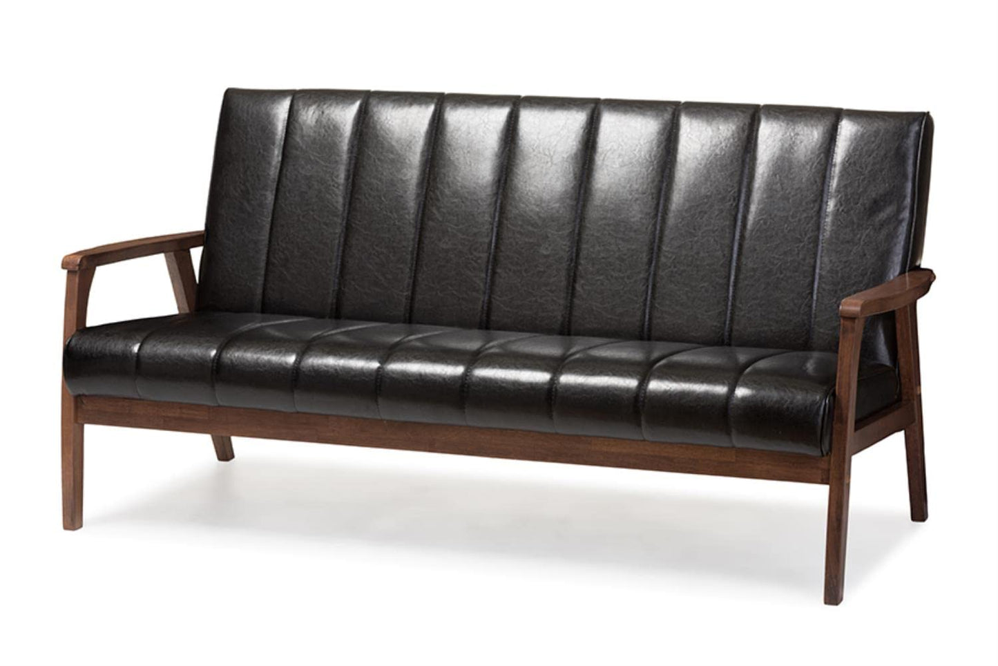 Baxton Studio Modern Sofa, Chair and Accessories Bundle