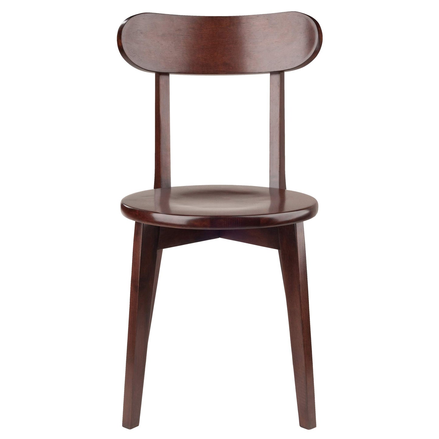 Winsome Pauline 2-PC Set Chair, Walnut, 17.32x18.96x31.59