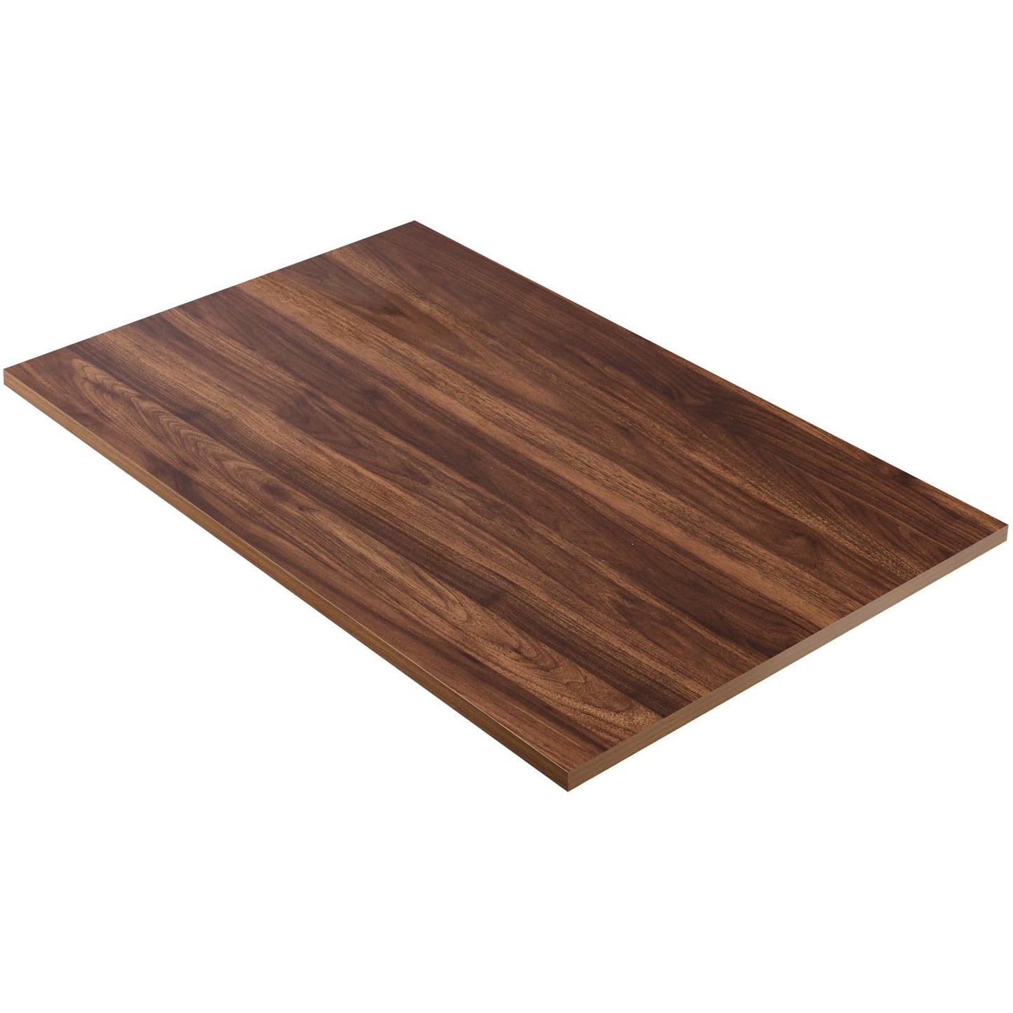 Kaboon 36x24 inches Tabletop, Solid One-Piece Desktop for Sit Stand Desk, Double Desks, L Desk DIY,Wood Countertop Home or Commercial Use,1 inch Thick, Dark Walnut