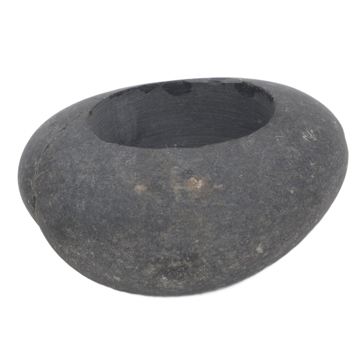 Pebble Candle Holder Handmade Stone Tealight Holder Rock Decor for Home Wedding Centerpiece Tabletop