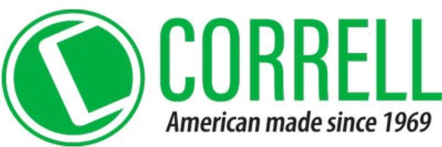 Correll 18"x72" Commercial Duty Folding Table, Walnut High Pressue Laminate Top, 3/4" Core (CF1872PX-01)