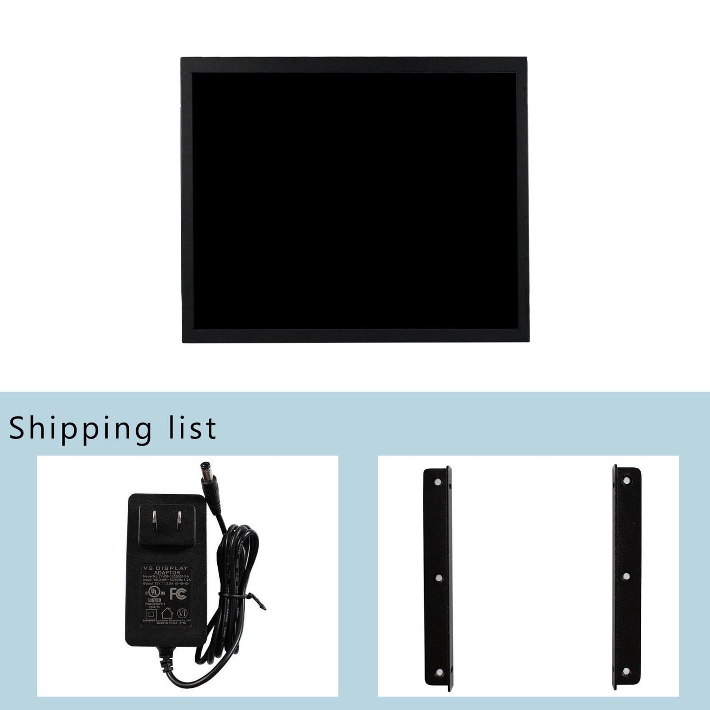 VSDISPLAY 17 Inch 1280x1024 LCD Touchscreen Monitor with VGA DVI Interface 4:3 Industrial Display Used for Outdoor High Brightness