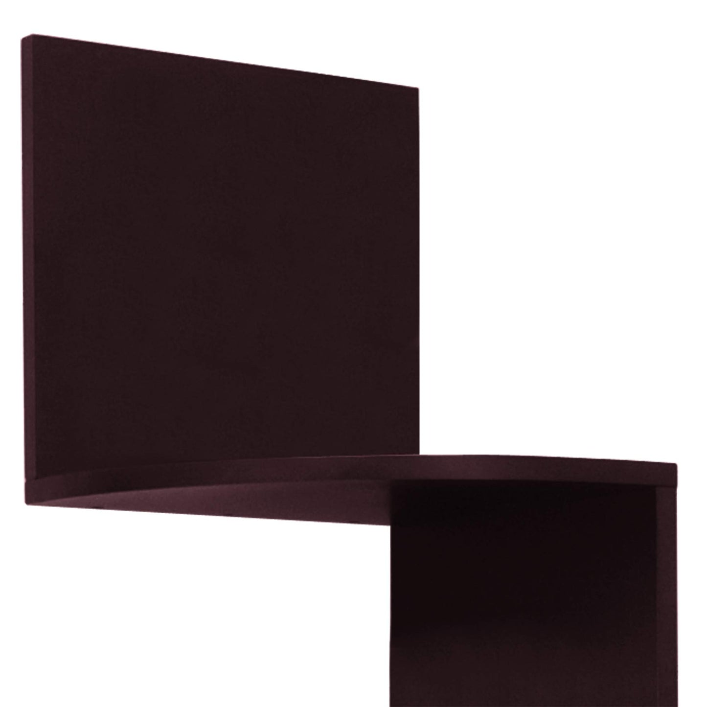 kieragrace Provo Corner Wall Shelf - 12" x 57", Espresso