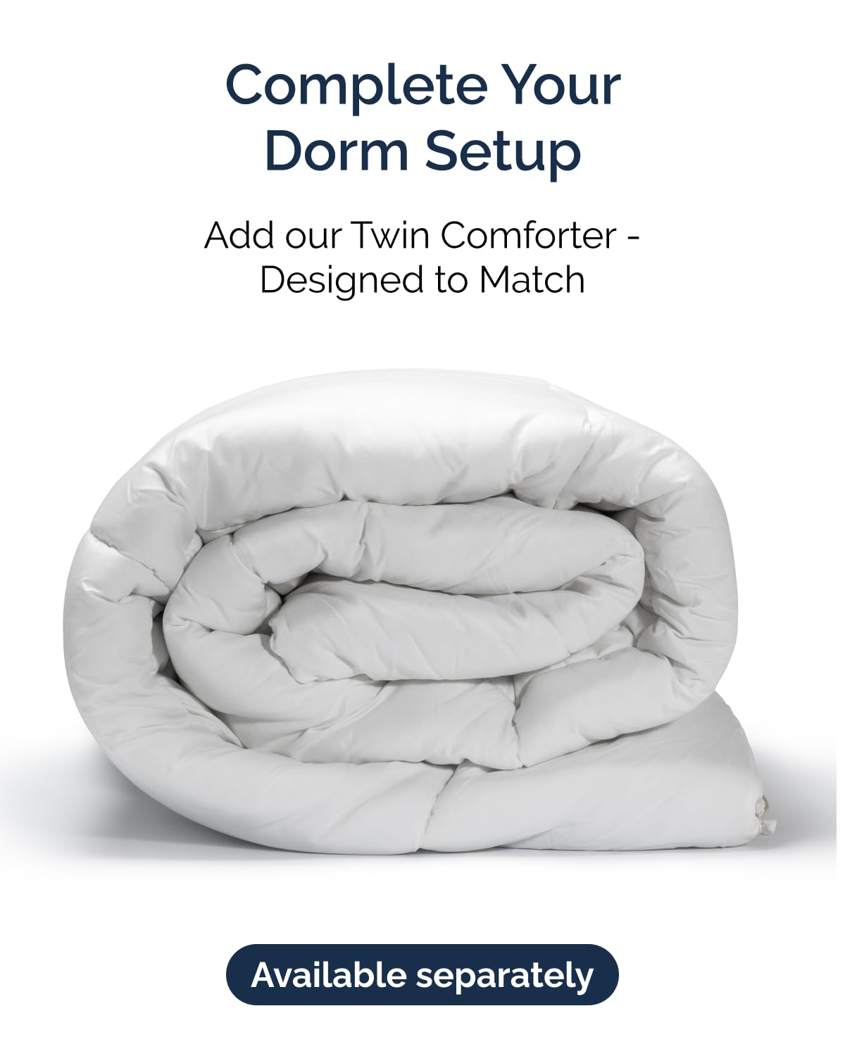 Twin Size 3 Piece Sheet Set - Comfy Breathable & Cooling Sheets - Hotel Luxury Bed Sheets for Women & Men - Deep Pockets, Easy-Fit, Extra Soft and Wrinkle Free Sheets - White Oeko-Tex Bed Sheet Set