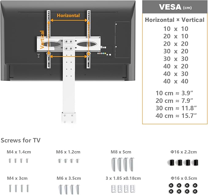 TAVR Universal Floor TV Stand Base