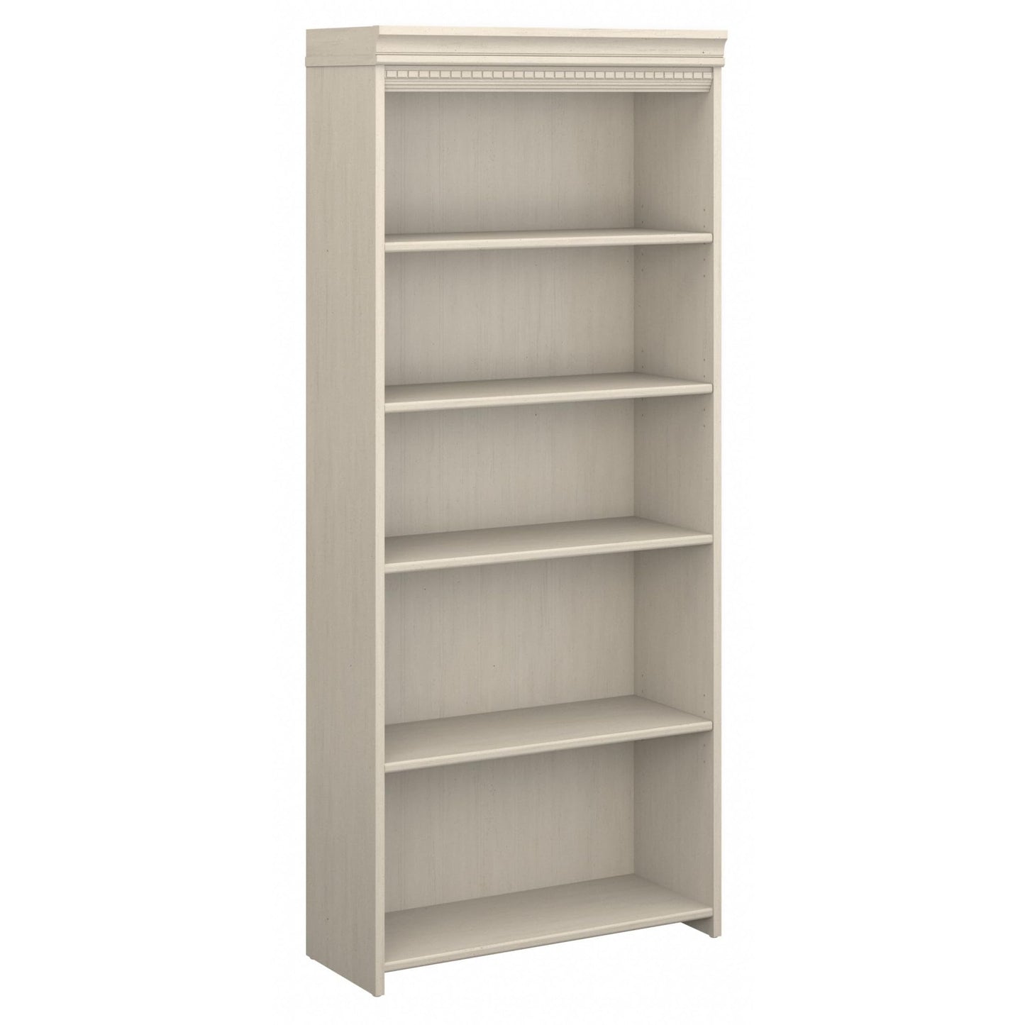 Bush Furniture 5 Shelf Bookcase with 3 Adjustable Storage Shelves, Fairview Collection Tall Bookshelf for Office or Home, 30Wx12Dx69H