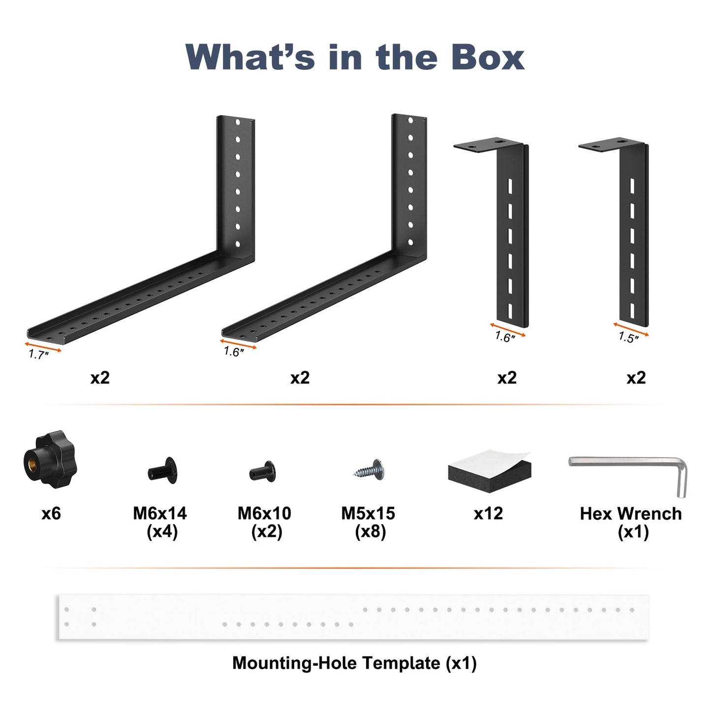 PUTORSEN Under Desk PC Mount for Mid/Mini-Tower Cases - Vertical/Horizontal CPU Holder up to 77 lbs, Space-Saving Computer Rack for ATX/Micro-ATX/Mini-ITX (Black)