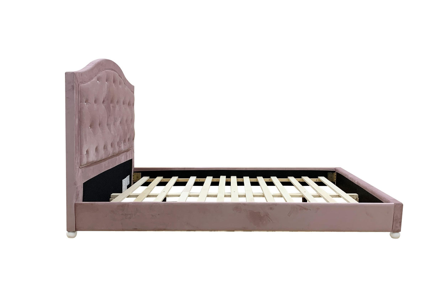 Acme Reggie Full Bed in Pink Fabric