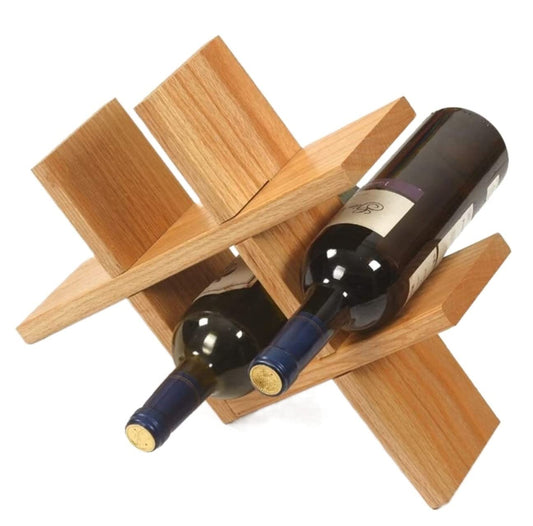 XDMINGY Wine Bottle Storage Creative Home Bamboo Wine Rack Living Room Holder Cafe Bar Display Sturdy Home Bar Kitchen