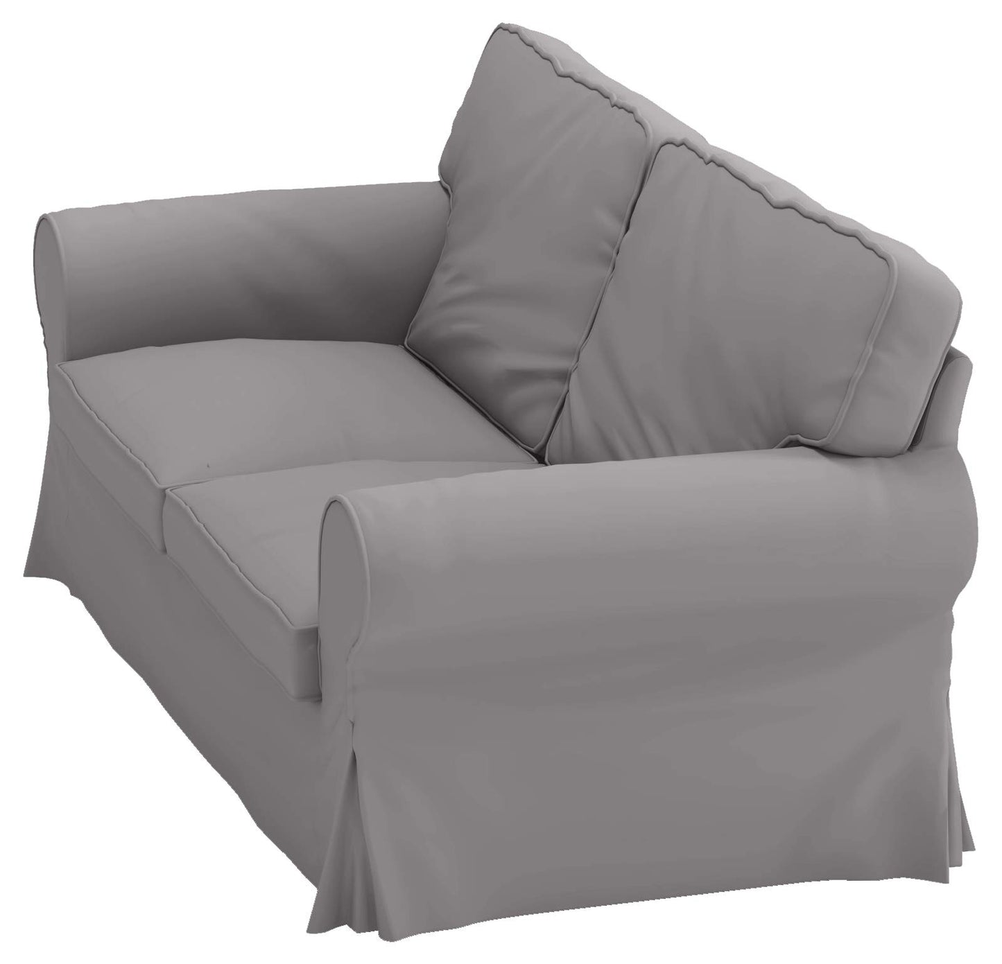 Heavy Cotton UPPLAND Loveseat Cover Compatible with IKEA 2 Sofa Slipcover