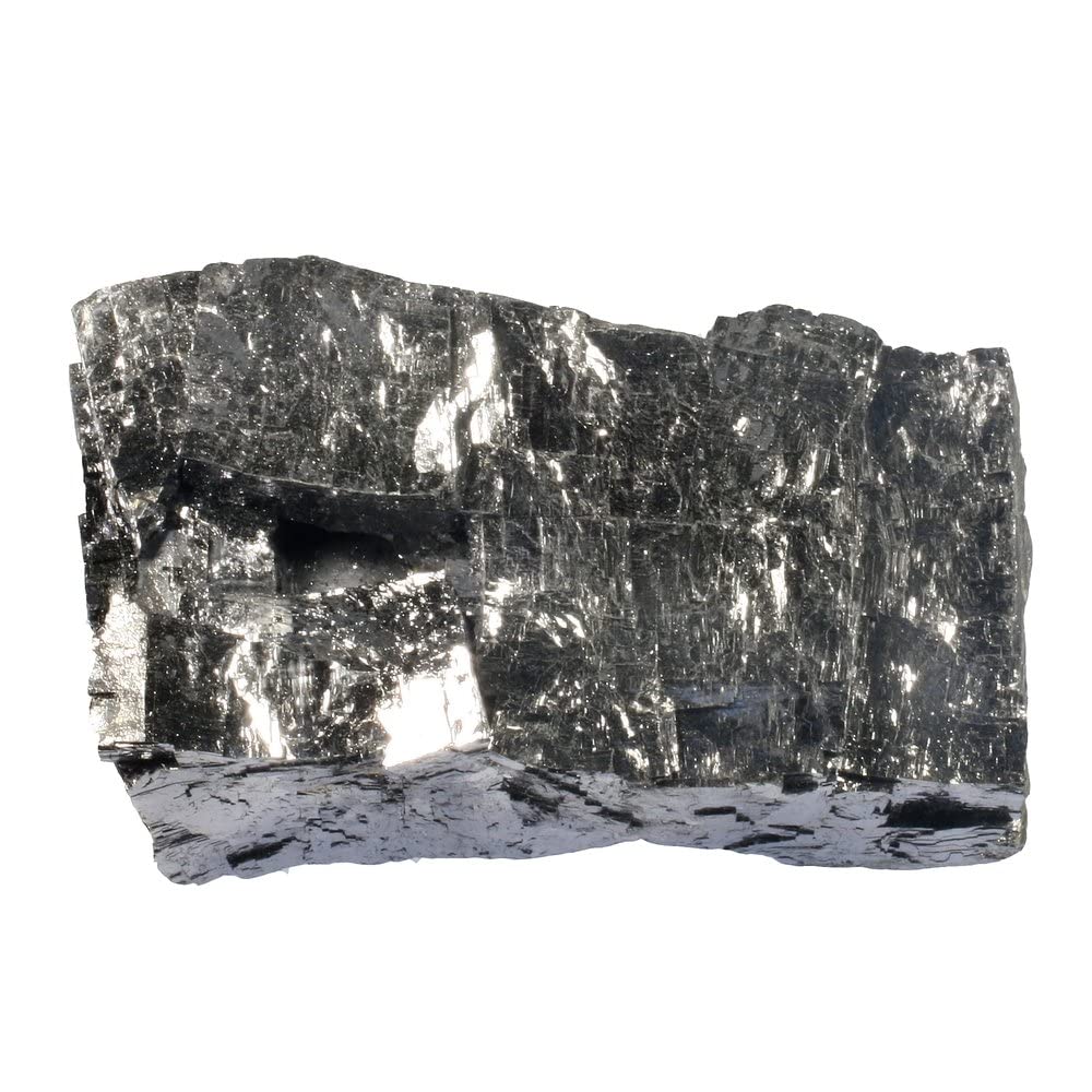 Pachamama Essentials Raw Galena Healing Crystal, Mineral Specimen - Great for Science Classrooms - Approx. 1"-2" 1pc