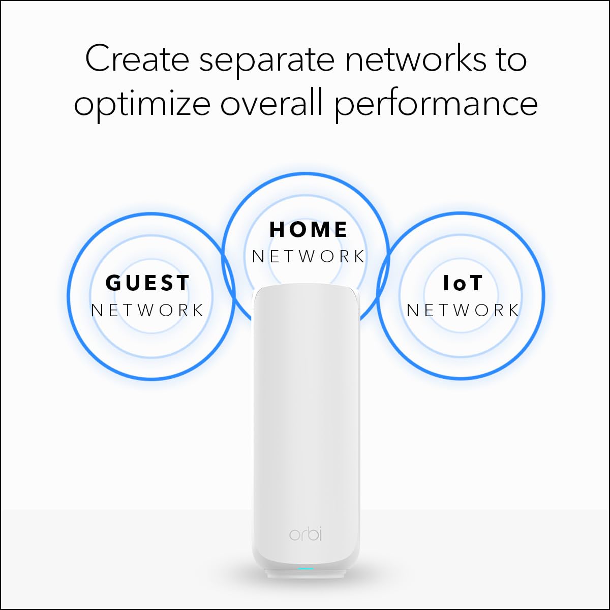 NETGEAR Orbi 360 Series Dual-Band WiFi 7 Mesh Network System for Home (RBE363) – Wireless Router + 2 Extenders, Security Features, 5 Gbps, Covers 6,000 sq.ft., 70 Devices, 2.5GB Internet Port, BE5000