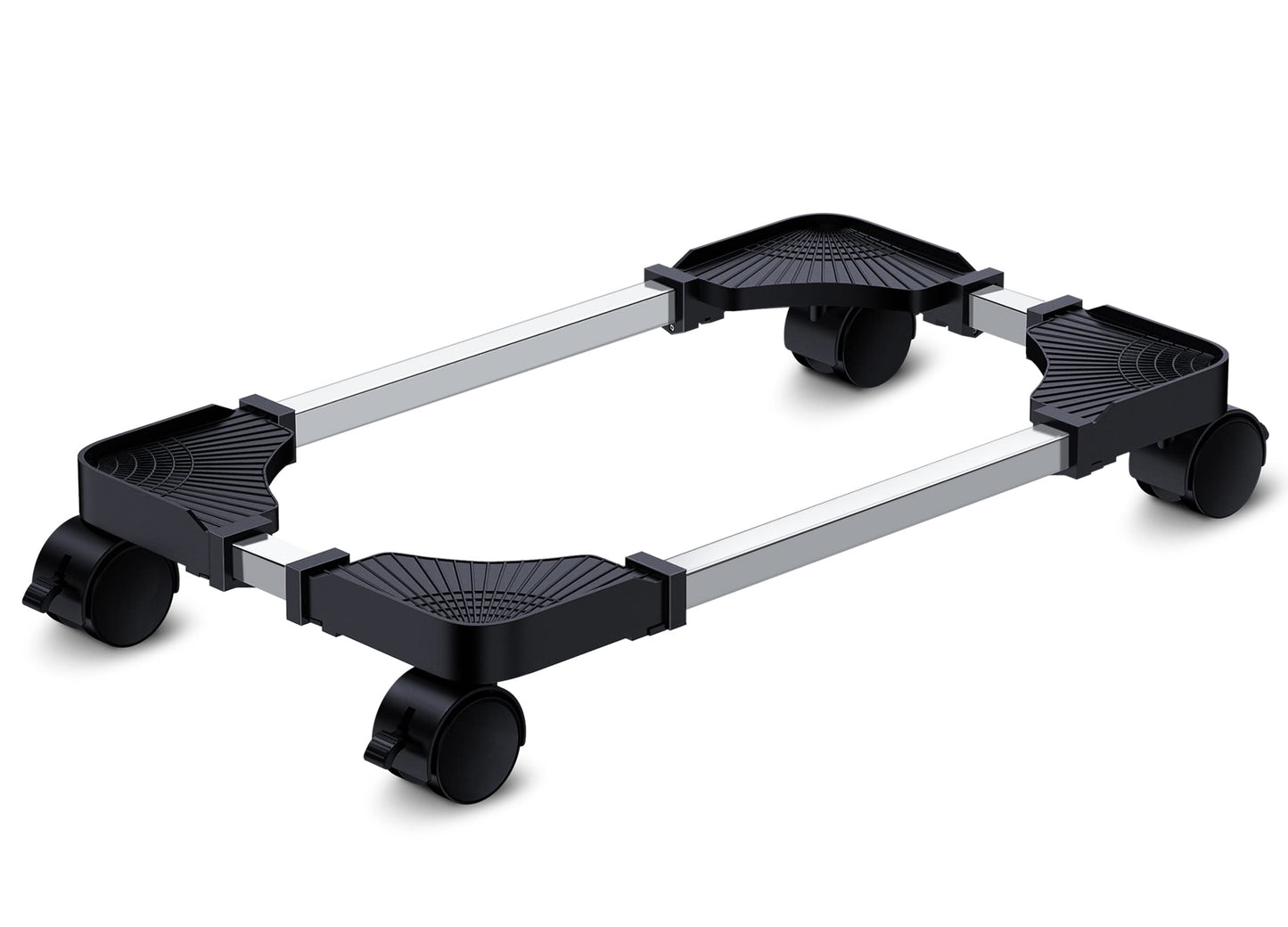 LABOBOLE Computer Tower Stand - Adjustable PC Stand for Most Desktop Towers - Elevate and Organize Your Desktop - Mobile CPU PC Holder Cart Riser Printer