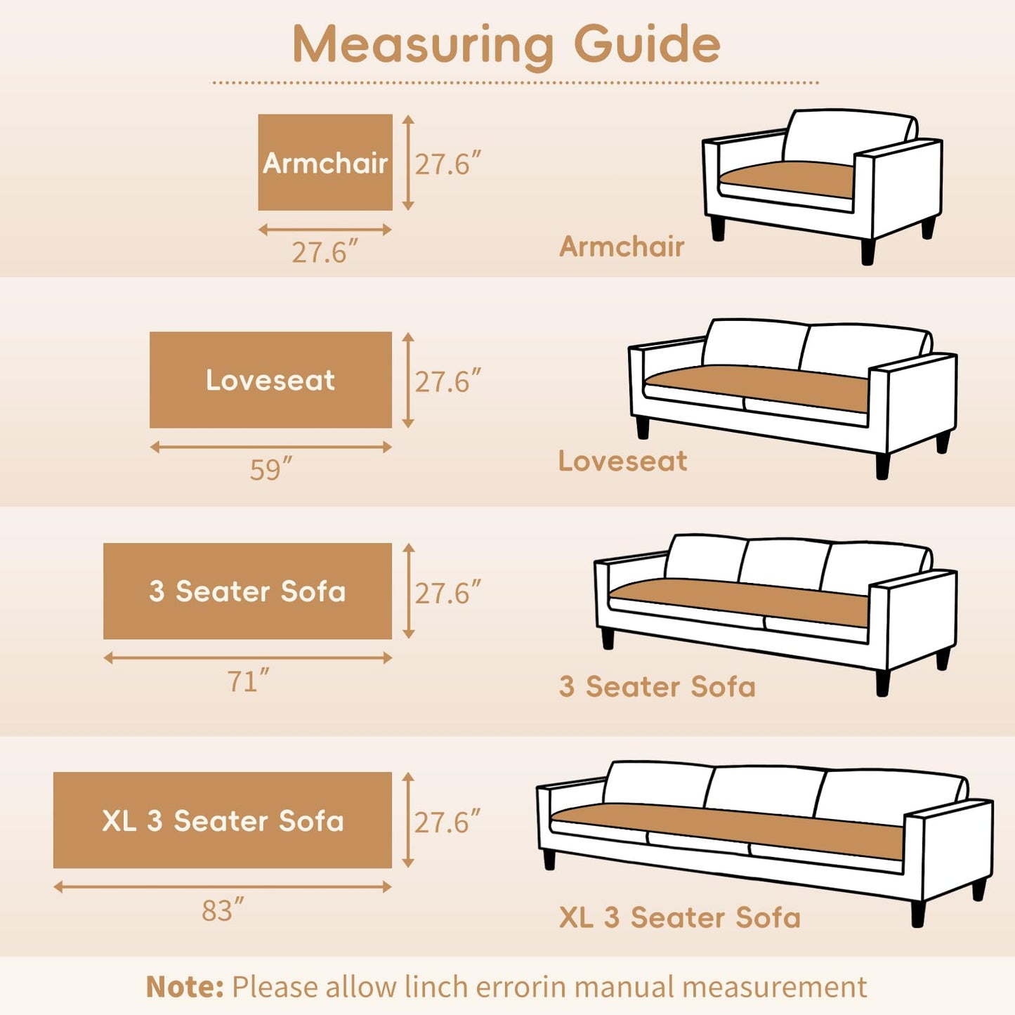 Arfntevss Pet Couch Covers for Sofa Washable Dogs Love Seat Cover for 2 Cushion Couch Plush Soft Velvet Loveseat Sofa Slipcover Anti-Slip Protector Washable (Fuzzy Grid Ivory White, 27.6" x 59")