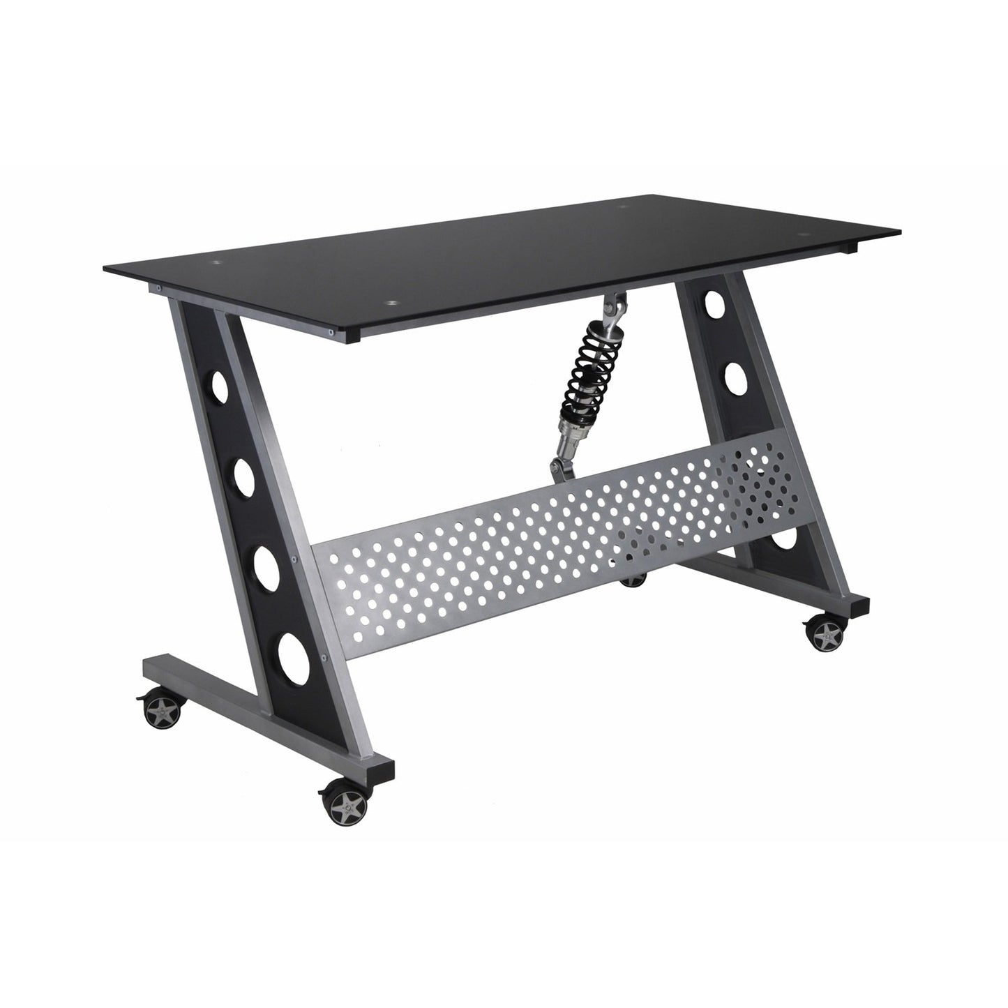 Pitstop Furniture IND1200B Black Compact Desk
