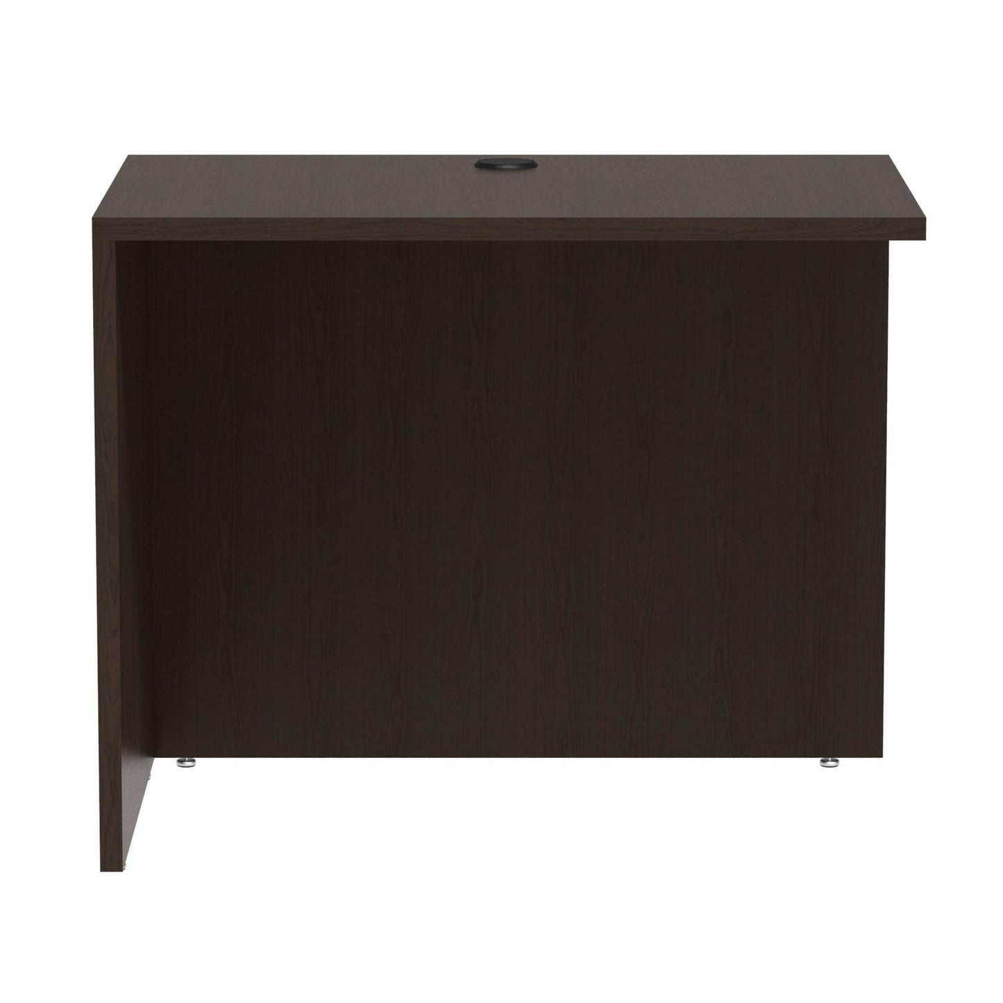 Alera Valencia Series Reversible Return/Bridge Shell, 35w x 23 5/8d x 29 1/2h, Espresso