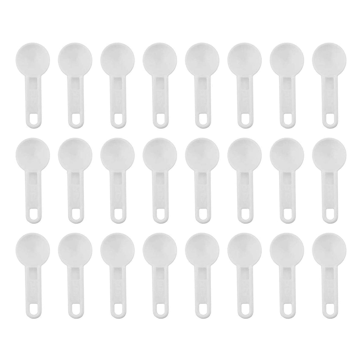 Cornucopia Brands Bulk Pack of Teaspoon Measuring Spoons (24-Pack); 5 ml / 5 cc Scoops Which Fit Inside a Spice Bottle