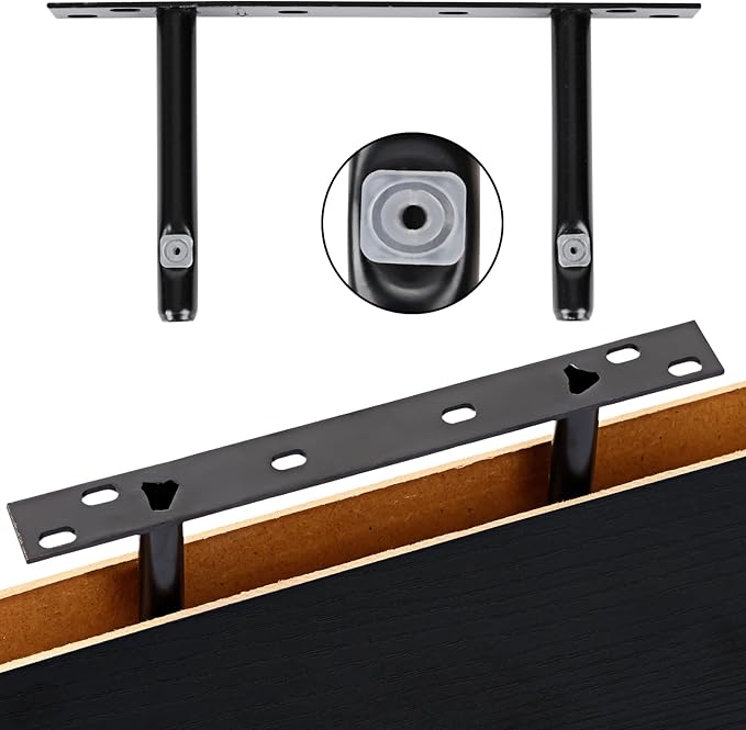 Fixwal Black Shelves, 15.7in Floating Shelves, Farmhouse Shelf Wall Decor