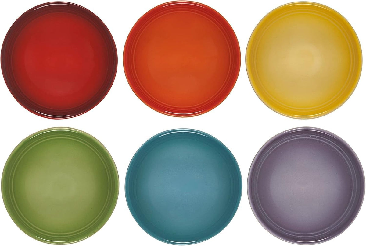 Le Creuset Set Of 6 Vancouver Pinch Bowls 2 Oz Multi
