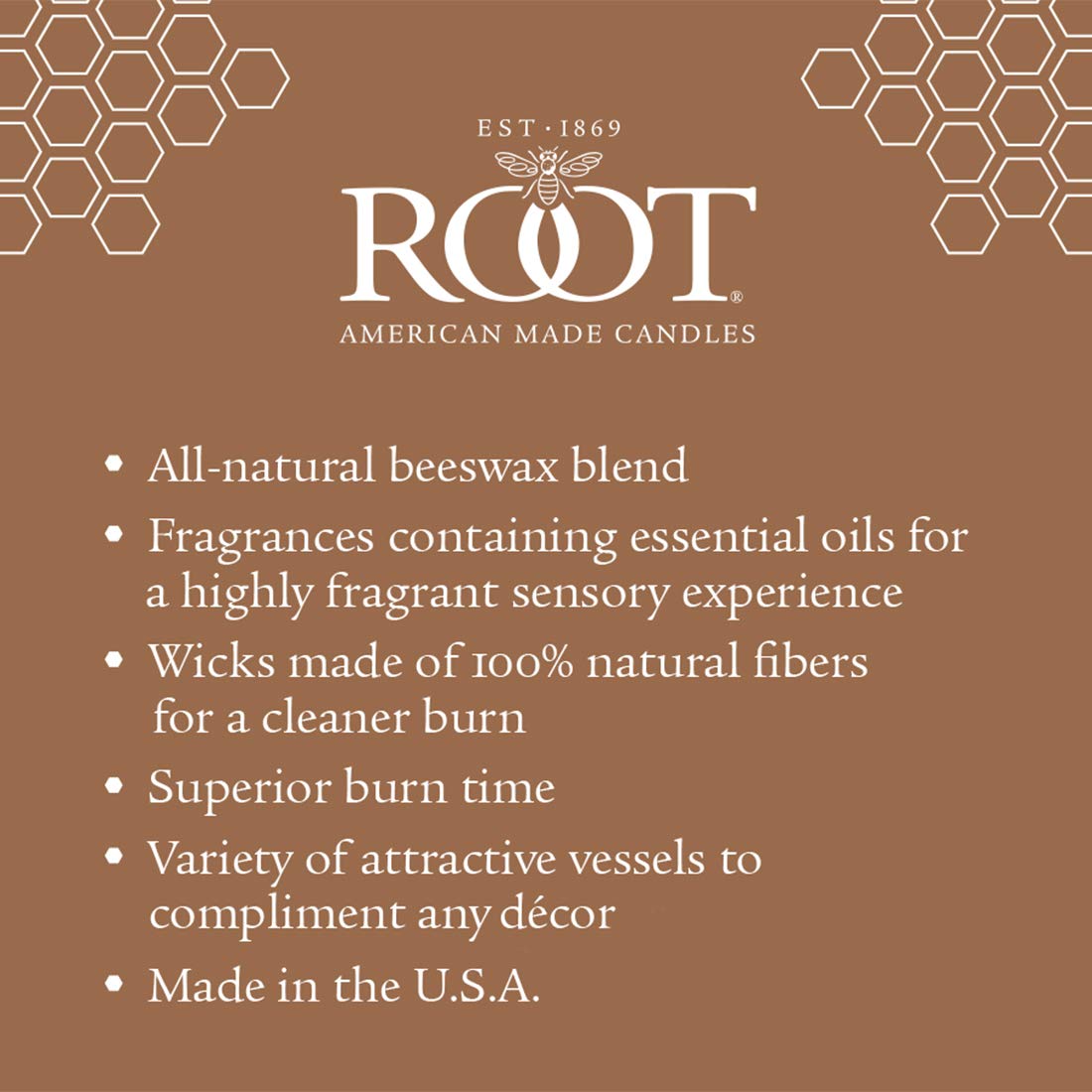 Root Candles Scented Tealights Beeswax Blend 4-Hour Premium Tealight Candles, 8-Count, Tobacco Vanilla
