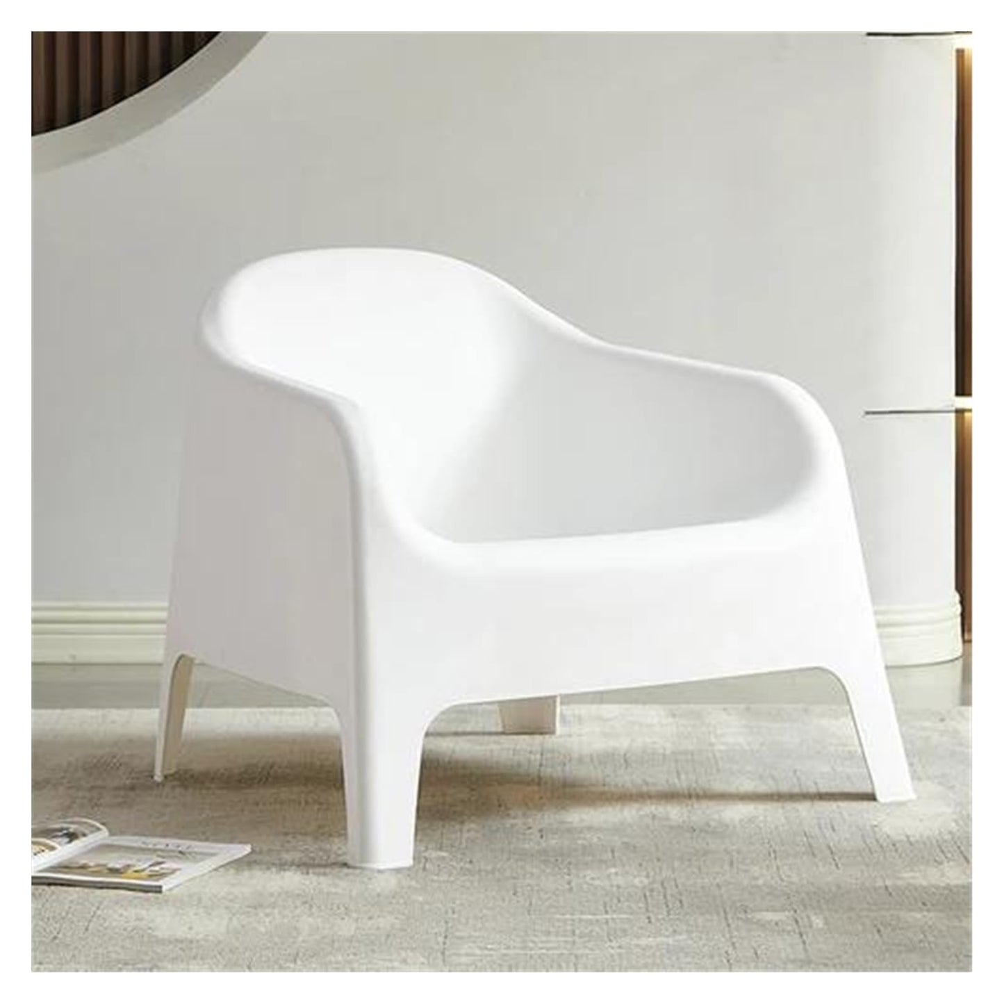Managerial Chairs - Nordic Designer Living Room Chairs for Gaming, Luxury Reading, Dining, and Office Use - Mobile and Stylish Furniture Solution