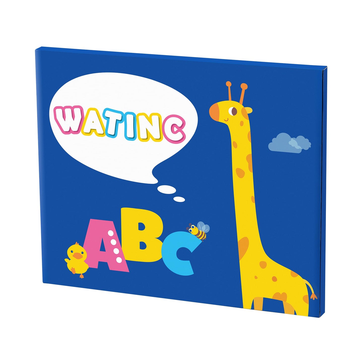 WATINC Travel Felt Board Story Set - 28PCS Portable Felt Board Educational Birthday Gift for Boys & Girls, Themed Storytelling Preschool Early Learning Interactive Play Kit for Toddler (Polar Animals)