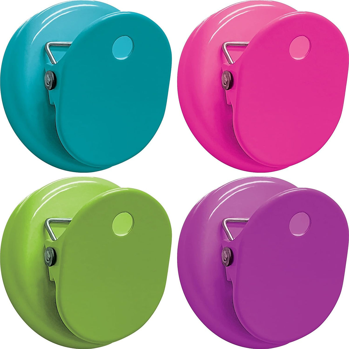 Teacher Created Resources Colorful Brights Magnetic Clips