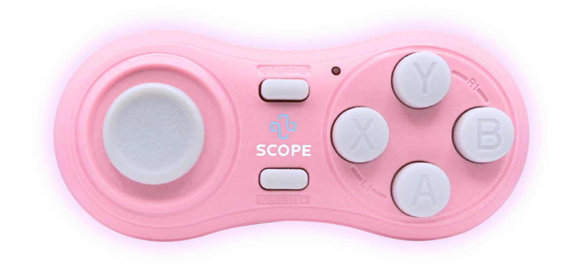 Scope Remote- Remote for Anki. Customizable with Anki Add-on, Compatible with Windows, Mac, iOS, iPad, and Android. Quizlet Compatible, Anki Controller. Pearl Pink, Plus (16-18 Hours Battery)