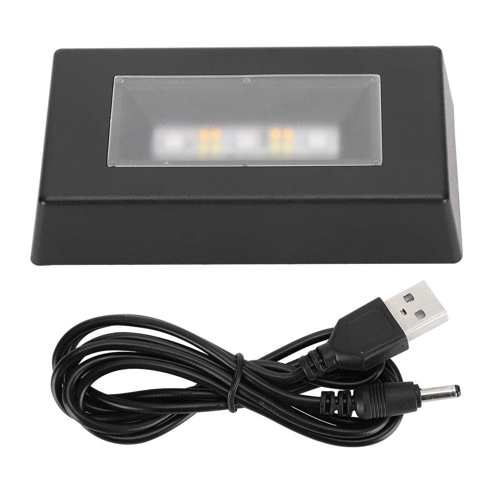 Fdit LED Display Base for Crystals Glass Art,Color Changing Light Display Base Stand for 3D Crystal Statues Jewelry