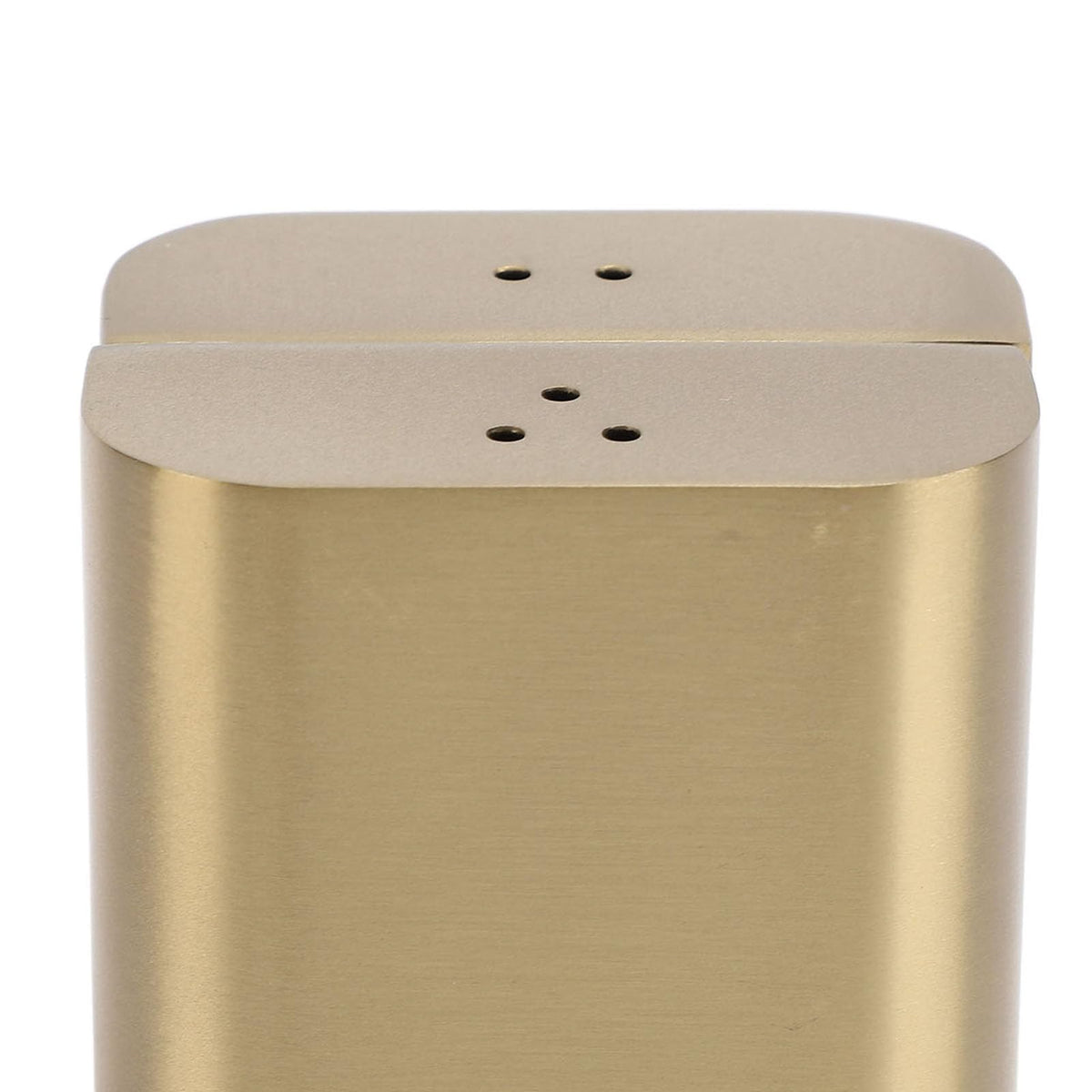 Stainless Steel Salt Shakers, 2Pcs Golden Seasoning Shakers with Lid Powder Dispenser Seasoning Bottle for Salt Candy Powder Kitchen Baking Cooking Tool