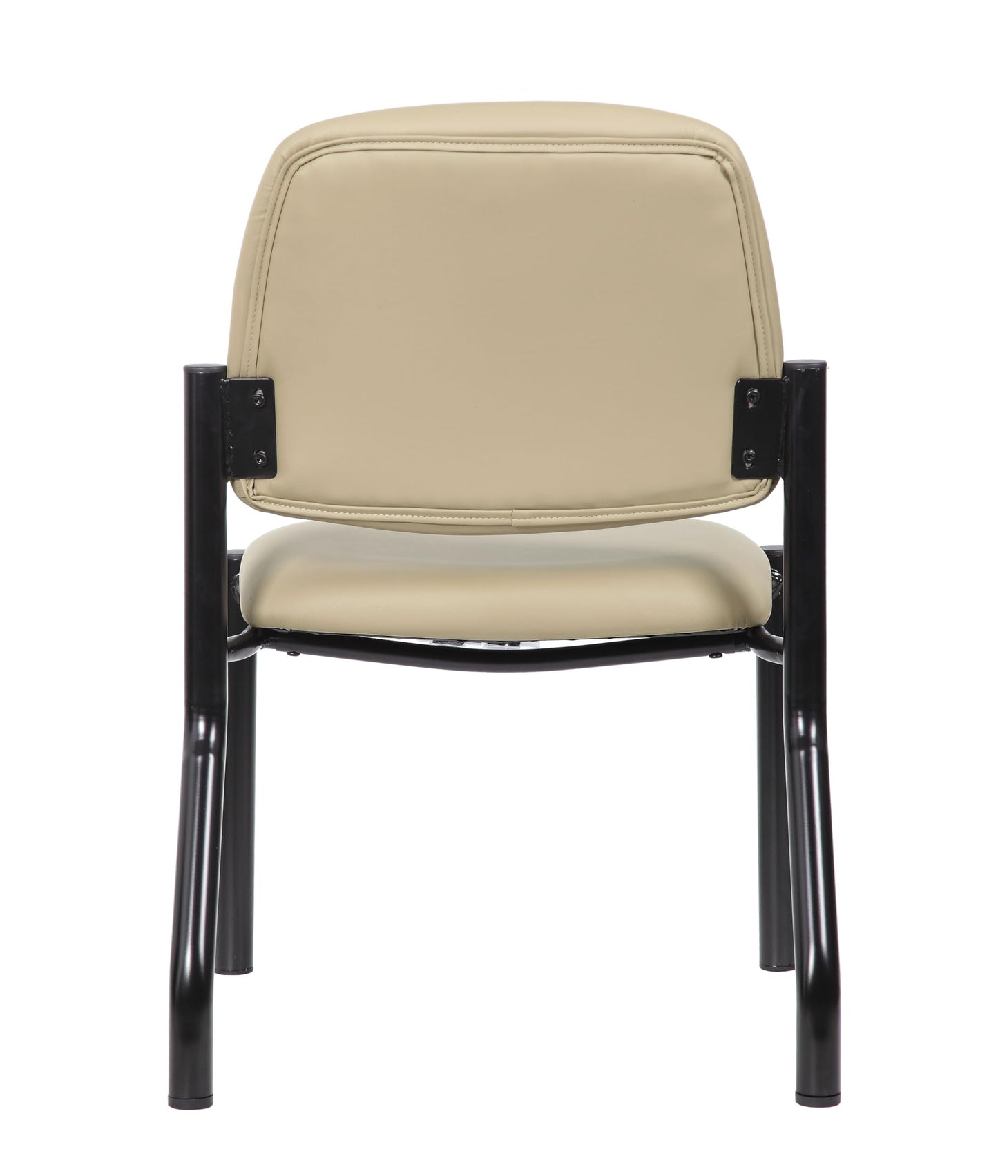 Boss Office Products Guest Chair, 300 lb. Weight Capacity, Beige