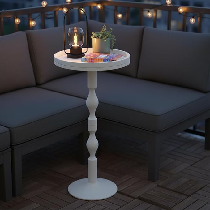 Small Round Drink Table, Pedestal Tables, Small Round Side Table