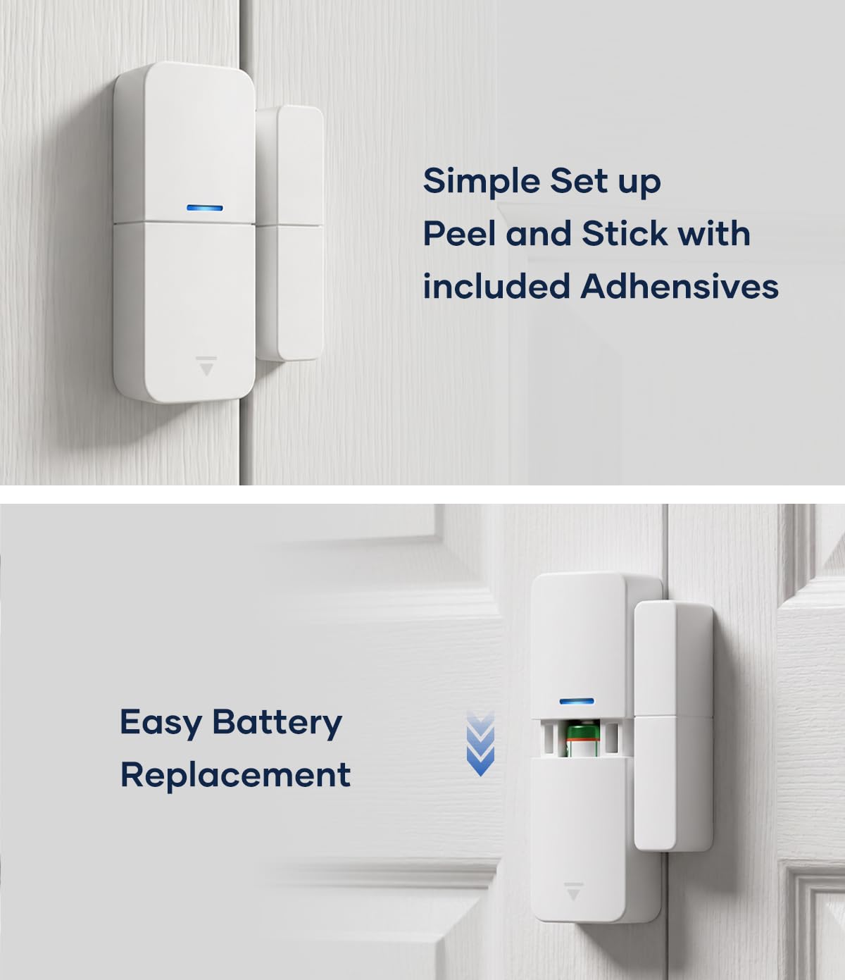 tolviviov Home Alarm System(2nd Gen), 12 Pieces Smart Home Alarm Security System DIY No Monthly Fee, Phone Alert, Alarm Siren, Door/Window Sensors, Remotes, Work with Alexa, for House Apartment Office