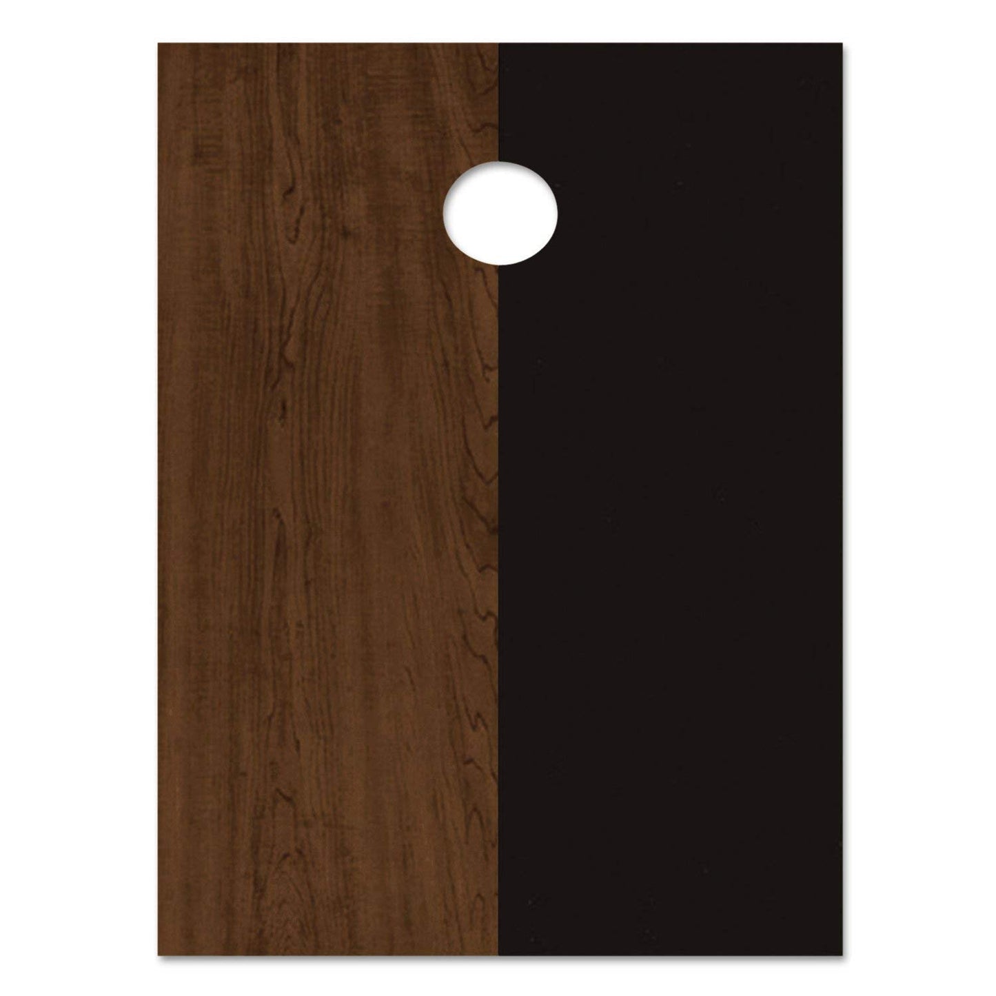 Barricks 60 by 24 by 30-Inch Special Size Rectangular Folding Table, Walnut