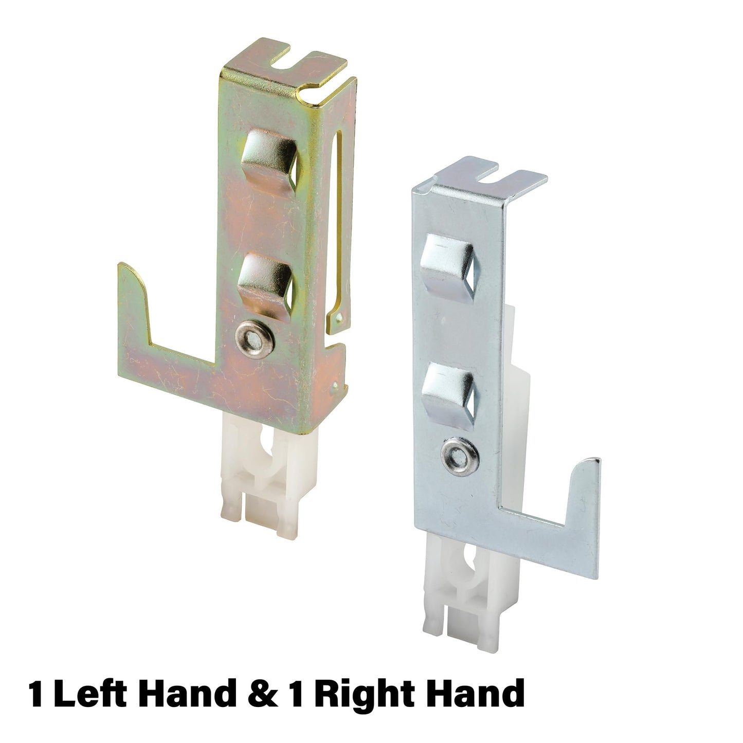 Prime-Line N 6549 Stamped Steel Housing Wardrobe Door Guide, 1-1/2 In.