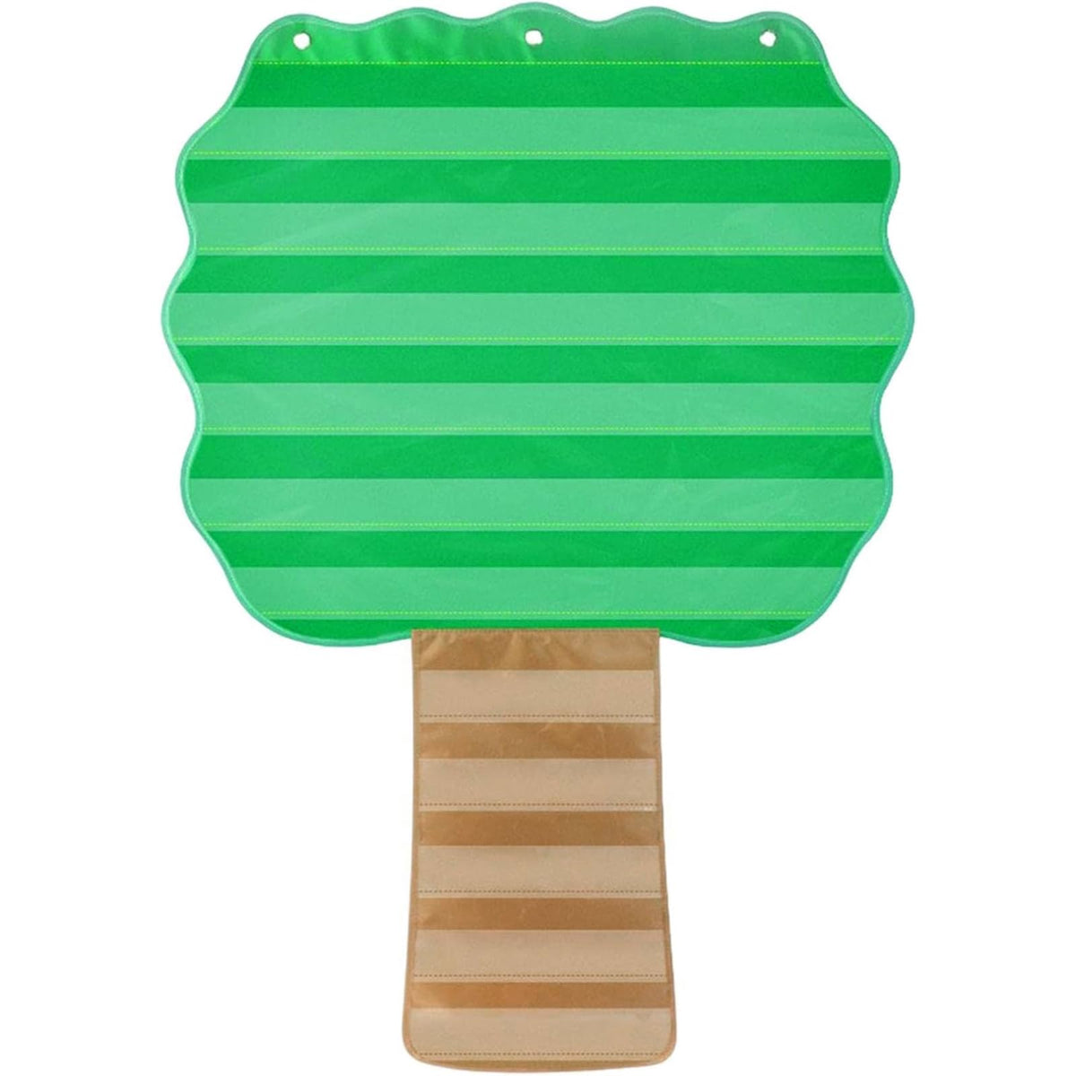 Tree Pocket Chart for Classroom, 42"x 28 ¾" Large Hanging Pocket Charts for Kids, Back to School Supplies for Teacher, Pocket Charts with 11 Sentence Strips Holder (Green)