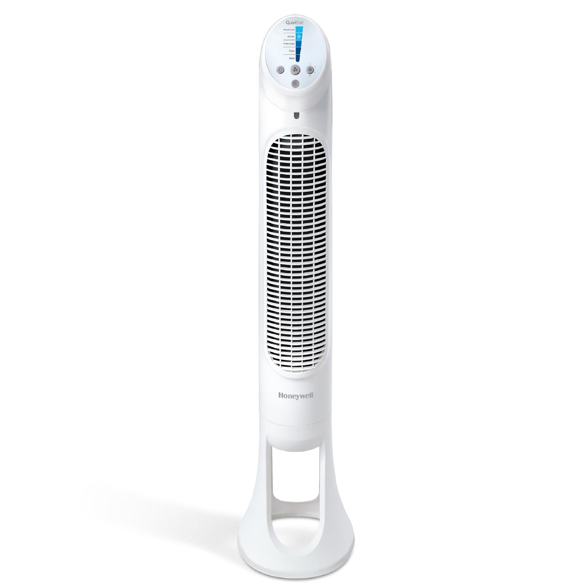 Honeywell QuietSet Whole Room Oscillating Tower Fan with Remote, White, HYF260
