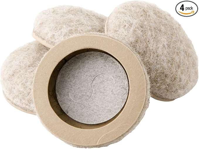Super Sliders Secure Grip Formed Felt Movers