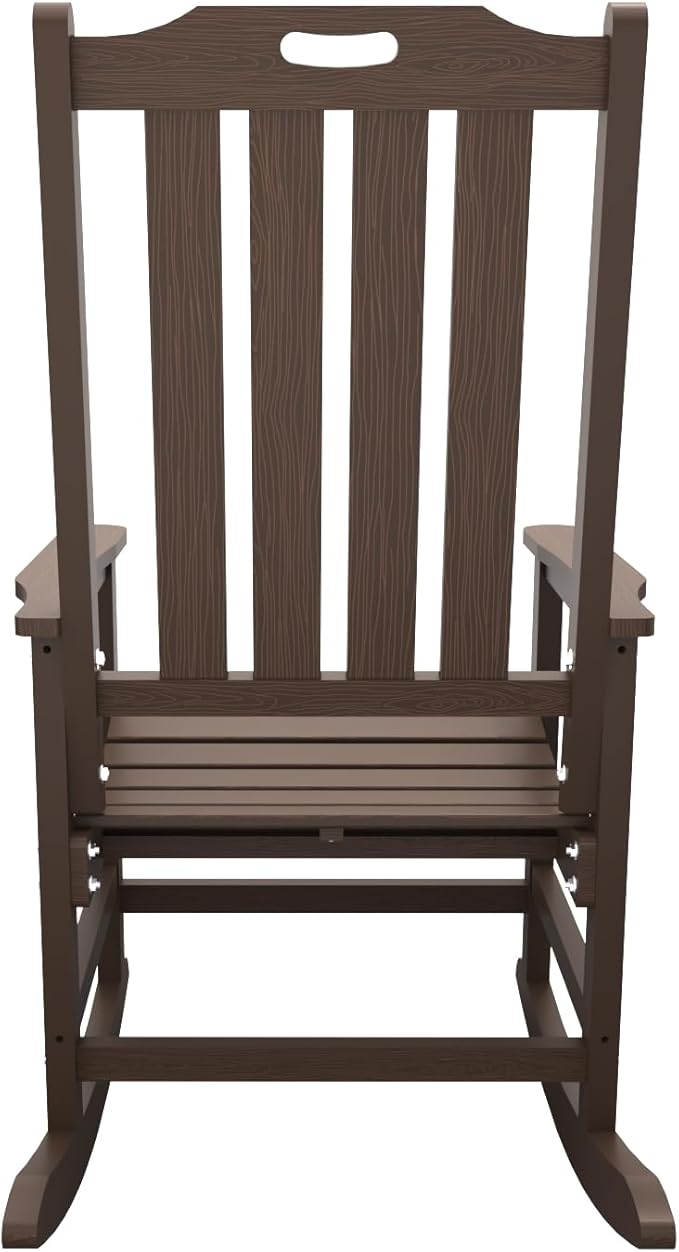 THOEOE Oversized Rocking Chair Set of 4, Outdoor Rocking Chair