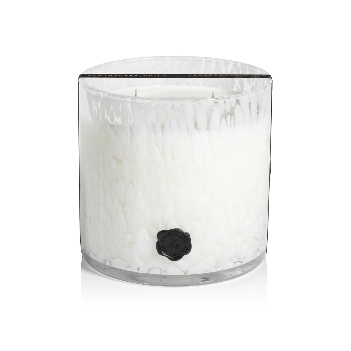 Zodax Apothecary Guild Scented Opal Glass Jar Candle - 128 oz/5-Wick - Gardenia