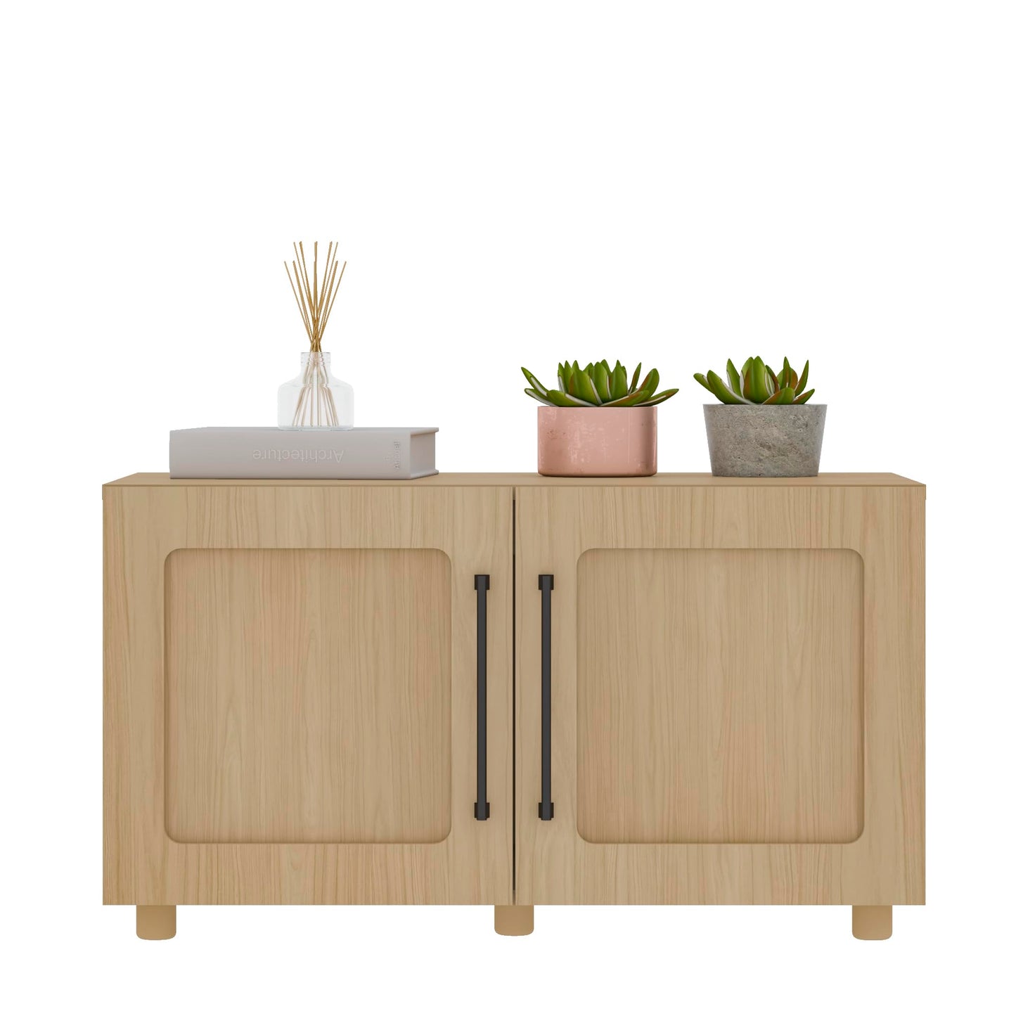 From the Tree Furniture 32 Inch Modular Sideboard Storage Cabinet with Soft-Close Doors | Buffet Accent Cabinet for Living Room, Entryway, Dining Room & Office | Scratch-Resistant Modern Design