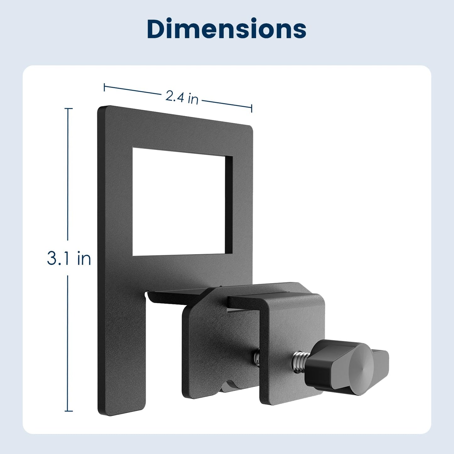 SUYAUU Non Slip Mattress Gaskets, Mattress Holder in Place Gripper for Metal Bed Frame, Keep Mattress from Sliding Gripper, Adjustable, 6 PCS, Black