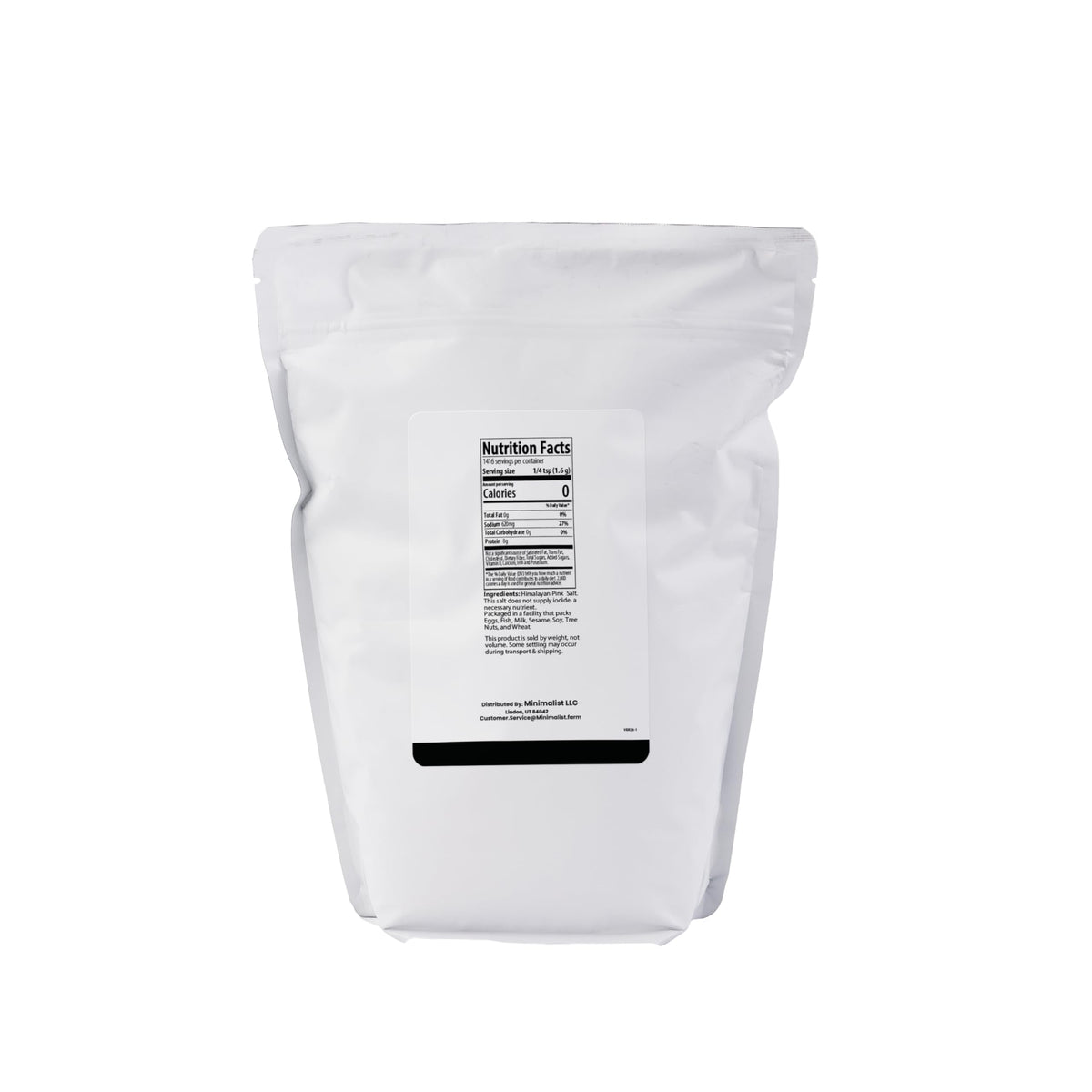 Minimalist Himalayan Pink Salt, Perfect for Cooking and Seasoning (5 Pound)